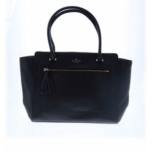 Kate Spade Black Leather Tote